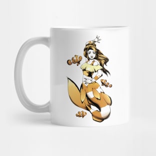 Clowning Around - Clownfish Mermaid Mug